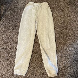 Rue 21 Heathered White Sweatpants
